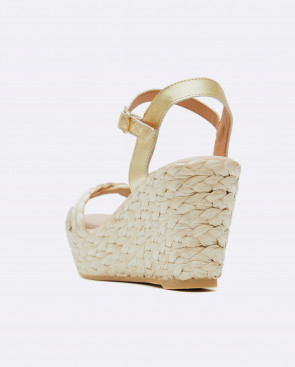 SANDALIA RAFIA CUÑA 2