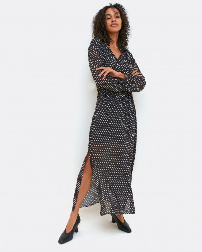 MAXI VESTIDO CAMISERO