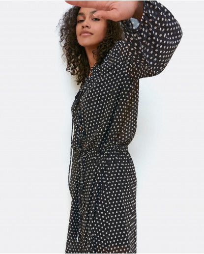 MAXI VESTIDO CAMISERO