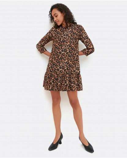 VESTIDO MINI VOLANTE