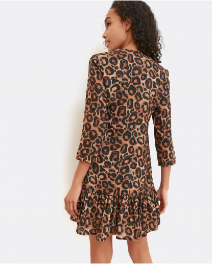 VESTIDO MINI VOLANTE