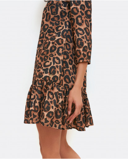 VESTIDO MINI VOLANTE