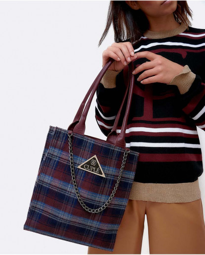 BOLSO SHOPPIN PEQUEÑO FIELTRO