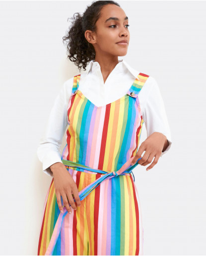 MONO MIDI POPELÍN RAYAS