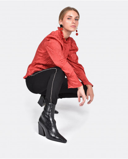 BLUSA PANALE JACQUARD