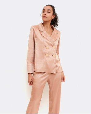 CHAQUETA JACQUARD BOTONES