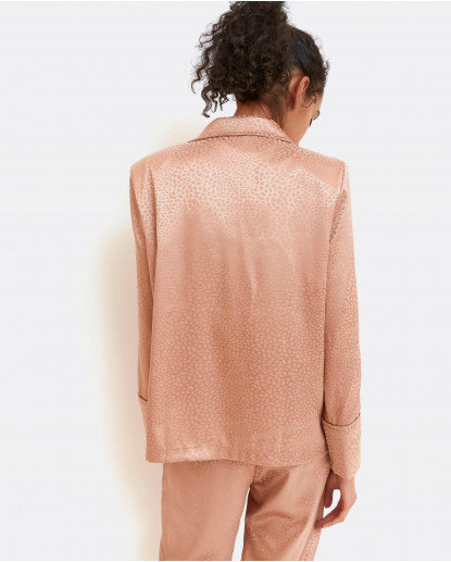 CHAQUETA JACQUARD BOTONES