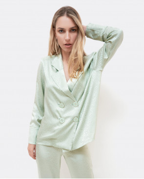 CHAQUETA 4 BOTONES JACQUARD...