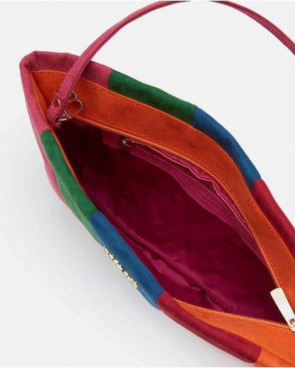 SOBRE PIEZAS ULTRASUEDE MULTICOLOR