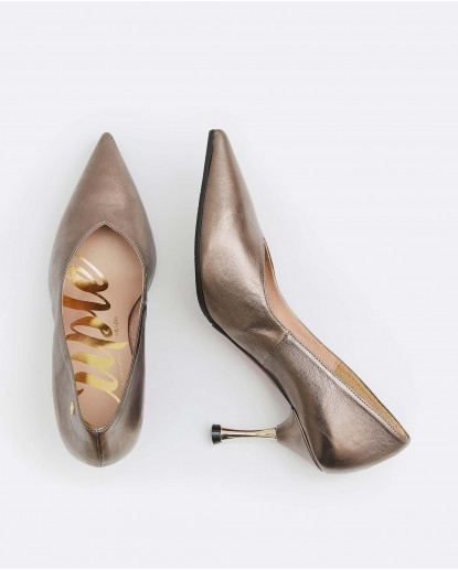 SALON PICO LAME METALIZADO PLATINO