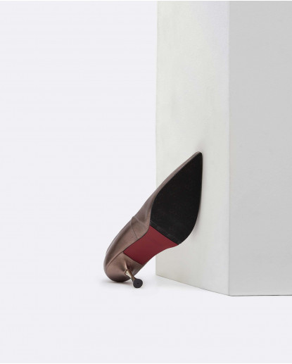 SALON PICO LAME METALIZADO PLATINO