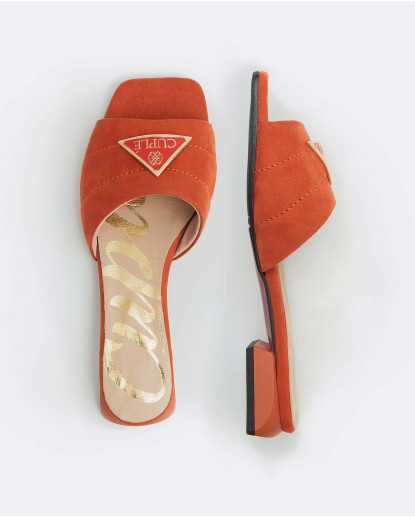 PALA ACOLCHADA ULTRASUEDE NARANJA