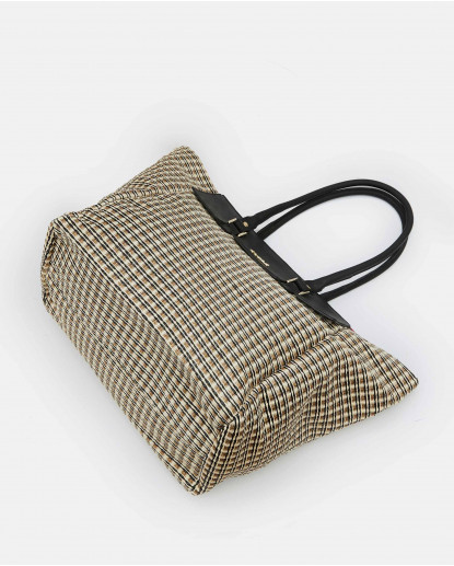 BOLSO LONDRES RAFIA NEGRO