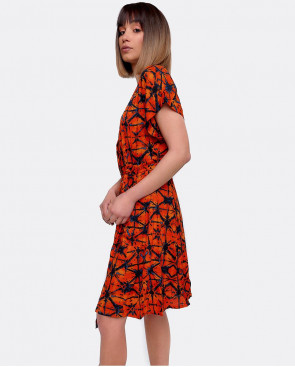 VESTIDO MINI ANUDADO... 2