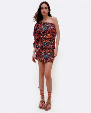 VESTIDO MANGA VOLUMEN...