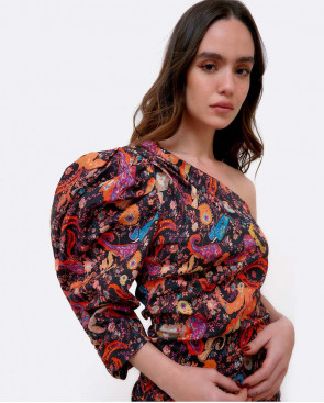 VESTIDO MANGA VOLUMEN... 2