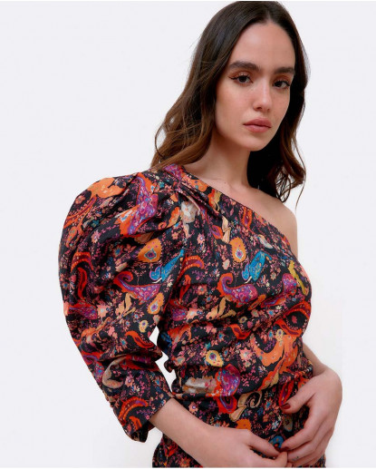 VESTIDO MANGA VOLUMEN ALGODON...