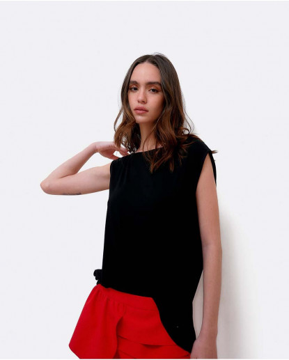 CAMISETA DETALLE ARO PUNTO CAMISETA...