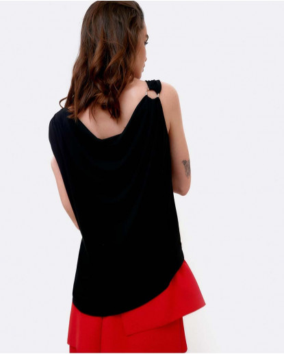 CAMISETA DETALLE ARO PUNTO CAMISETA...