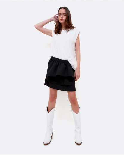 CAMISETA DETALLE ARO PUNTO CAMISETA...