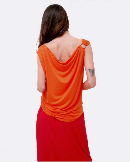 CAMISETA DETALLE ARO PUNTO CAMISETA...