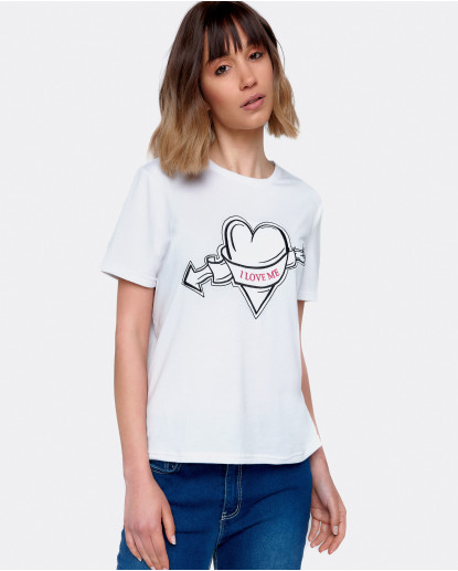 CAMISETA PUNTO BLANCA PUNTO BLANCO