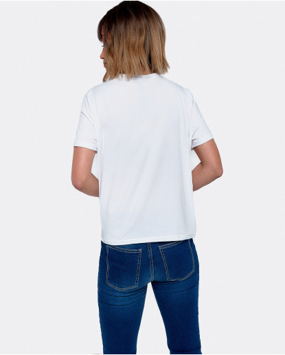 CAMISETA PUNTO BLANCA PUNTO BLANCO