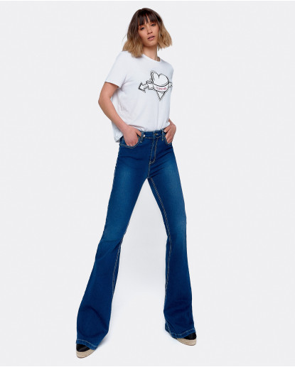 CAMISETA PUNTO BLANCA PUNTO BLANCO