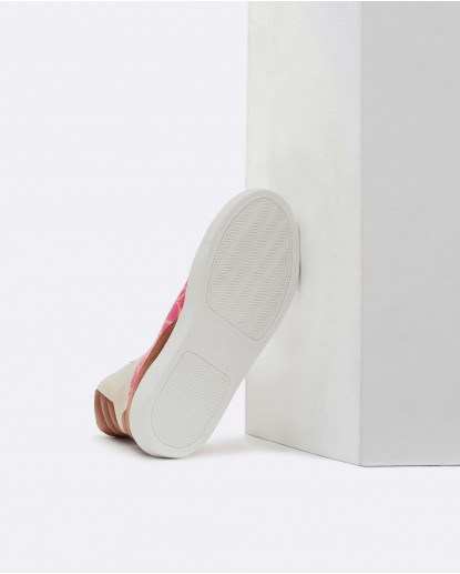 DEPORTIVO BOTAS JACQUARD CLP ROSA