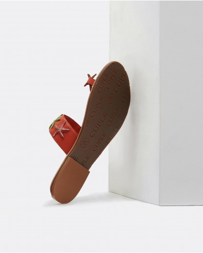 ESCLAVA ESTRELLAS NAPA NARANJA