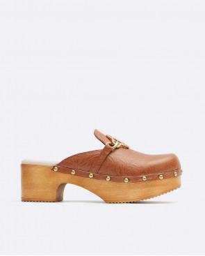 ZUECO ADORNO CHARRO CUERO