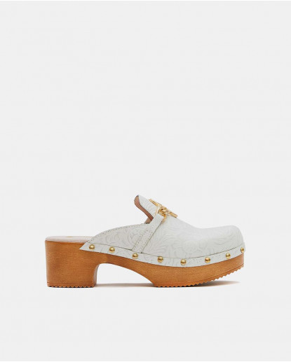 ZUECO ADORNO CHARRO BLANCO