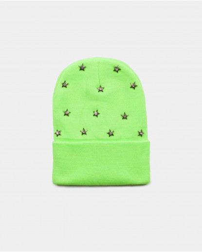 GORRO PUNTO ESTRELLAS LIMA