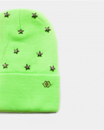 GORRO PUNTO ESTRELLAS LIMA