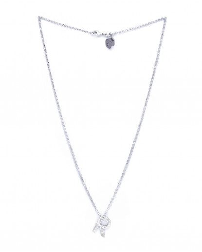 COLGANTE LETRA R PLATA