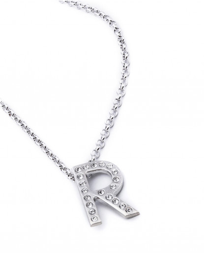 COLGANTE LETRA R PLATA