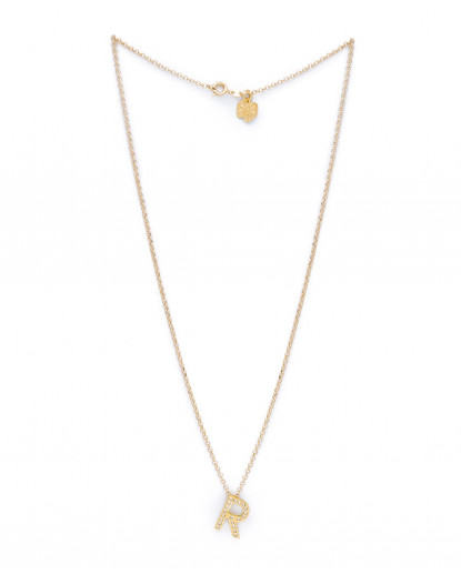 COLGANTE LETRA R ORO