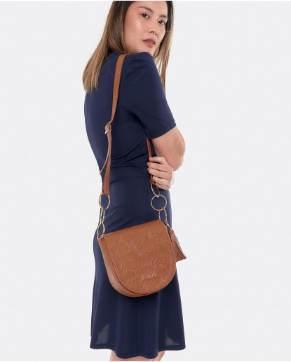 VESTIDO ESCOTE PICO CON FRUNCIDO EN...