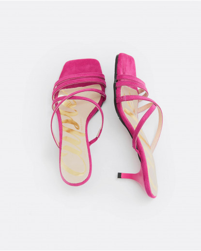 PALA TIRAS ULTRASUEDE FUCSIA