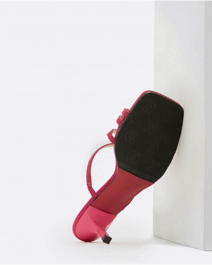 PALA TIRAS ULTRASUEDE FUCSIA