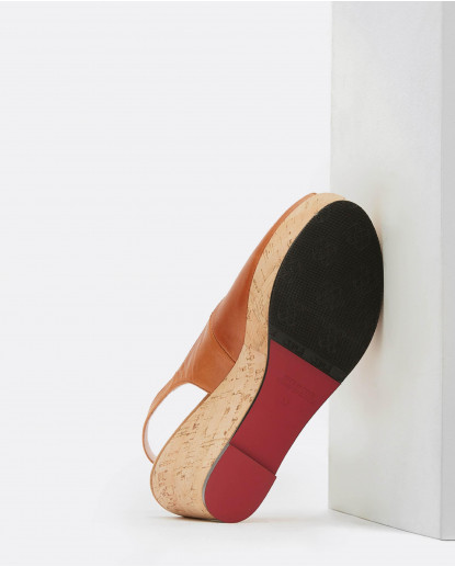 PEEP TOE DETALONADO NAPA CUERO