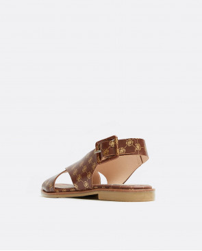 SANDALIA PLANA NAPA LOGOS... 2