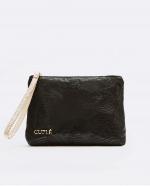 CARTERA SERPIENTE NEGRO