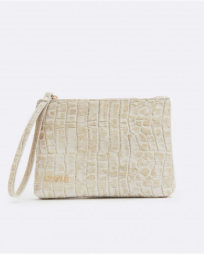 CARTERA NAPA COCO GRIS