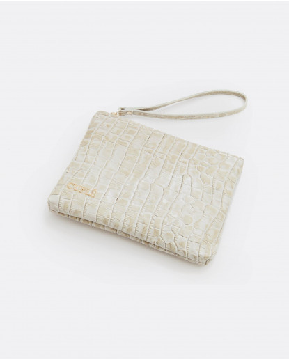 CARTERA NAPA COCO GRIS