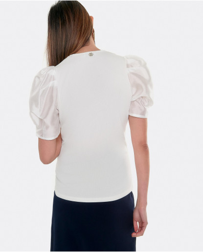 CAMISETA MANGA CORTA ABULLONADA...