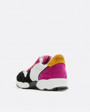 DEPORTIVA SERRAJE NEGRO/FUCSIA 2