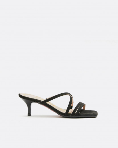 PALA TIRAS ULTRASUEDE NEGRO