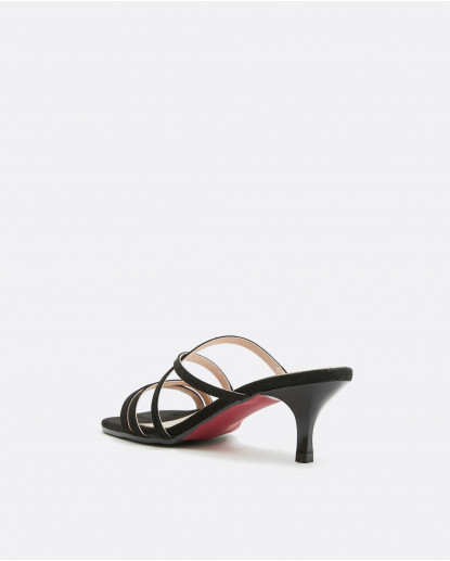 PALA TIRAS ULTRASUEDE NEGRO