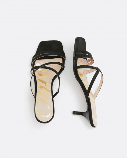 PALA TIRAS ULTRASUEDE NEGRO